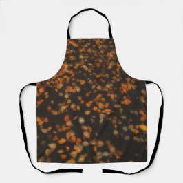 herfstbladeren schort