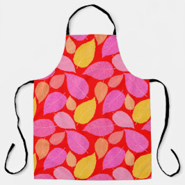 Herfstbladeren. Schort