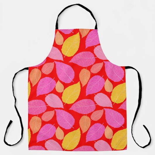 Herfstbladeren. Schort (Voorkant)