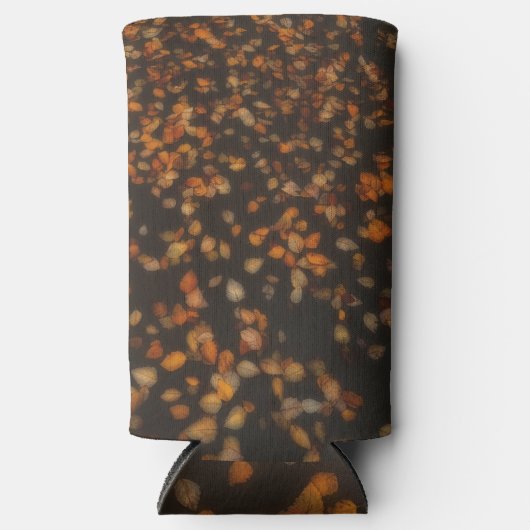 herfstbladeren seltzer blikjeskoeler (Voorkant)