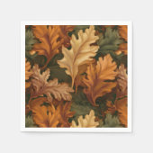 Herfstbladeren  servet (Voorkant)