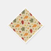 Herfstbladeren Servet (Hoek)