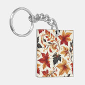 Herfstbladeren Sleutelhanger (Voorkant Links)