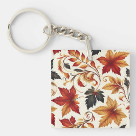 Herfstbladeren Sleutelhanger
