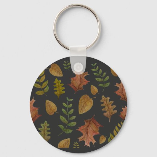 Herfstbladeren Sleutelhanger (Voorkant)