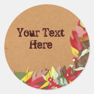 Herfstbladeren Sticker