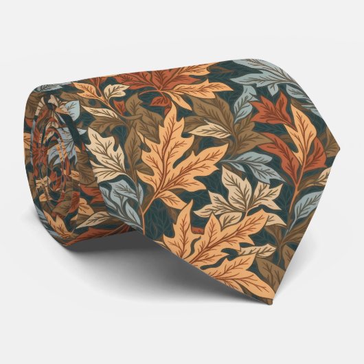 Herfstbladeren | stropdas (Opgerold)