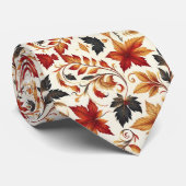 Herfstbladeren Stropdas (Opgerold)