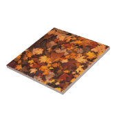 Herfstbladeren Tegeltje (Zijkant)