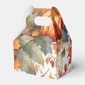 Herfstbladeren Thanksgiving Bedankdoosjes (Achterkant)