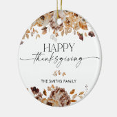 Herfstbladeren Thanksgiving Dinner Ornament (Links)