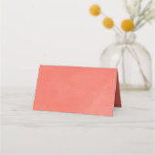 Herfstbladeren Thanksgiving gevouwen plaats kaart Plaatskaartje (Achterkant)