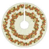 Herfstbladeren Thanksgiving Kerstboom Rok (Voorkant)