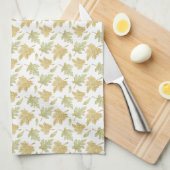 Herfstbladeren Thanksgiving Keukendoek Decoratie Theedoek (Quarter Fold)