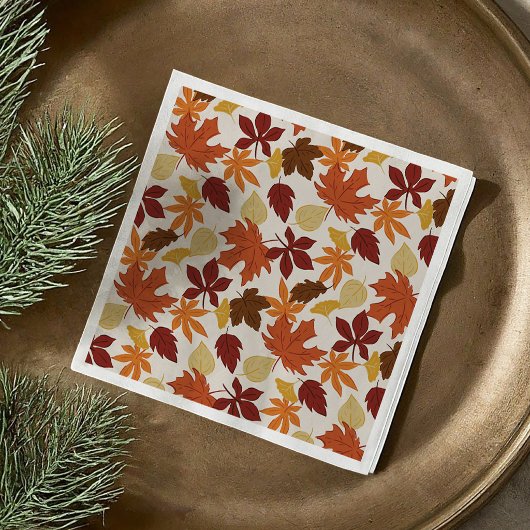 Herfstbladeren Thanksgiving Servet