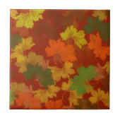 Herfstbladeren Thanksgiving Tegeltje (Voorkant)