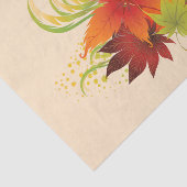 Herfstbladeren Thanksgiving Tissuepapier (Detail)