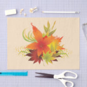 Herfstbladeren Thanksgiving Tissuepapier (Craft)