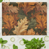 Herfstbladeren  theedoek (Gevouwen)
