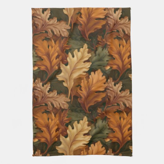 Herfstbladeren  theedoek (Verticaal)