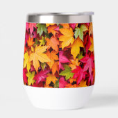 Herfstbladeren Thermische Tumbler Met Herfstkleure (Links)