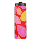 Herfstbladeren. Thermosbeker (Voorkant)