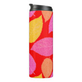 Herfstbladeren. Thermosbeker (Geroteerd rechts)