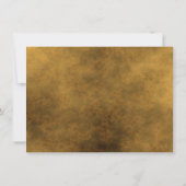 Herfstbladeren Trouw Uitnodiging (Achterkant)