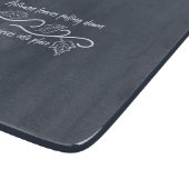 Herfstbladeren vallen als stukjes op hun plaats snijplank (Hoek)