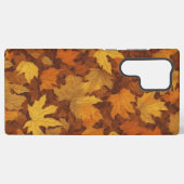 Herfstbladeren vallen samsung galaxy hoesje (Achterkant horizontaal)