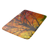 Herfstbladeren van geel en Sinaasappel Foto Badmat (Gekanteld)