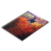 Herfstbladeren verkleurend notitieboek (Linkerzijde)