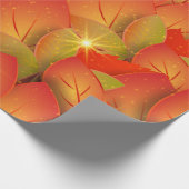herfstbladeren verpakkingspapier cadeaupapier (Hoek)