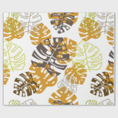 herfstbladeren verpakkingspapier cadeaupapier (Vlak)