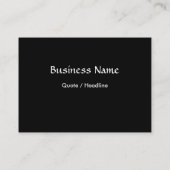 Herfstbladeren Visitekaartje (Achterkant)