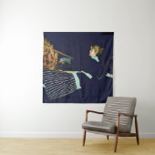 Herfstbladeren Vuur door C Coles Phillips Wandkleed (In Situ (horizontaal))