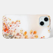 Herfstbladeren Watercolor Hoesje (Achterkant (horizontaal))