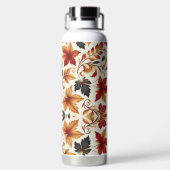 Herfstbladeren Waterfles (Achterkant)