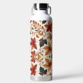 Herfstbladeren Waterfles (Voorkant)