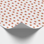 Herfstbladeren Waterverf Hand getrokken Cadeaupapier (Hoek)
