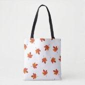 Herfstbladeren Waterverf Hand getrokken Tote Bag (Voorkant)
