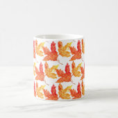 Herfstbladeren waterverf Herfst Rustieke Boom Koffiemok (Center)