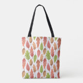 Herfstbladeren Waterverf: Natuur. Tote Bag (Achterkant)
