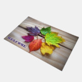 Herfstbladeren Welkomstmat Deurmat (Schuin)