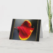 Herfstbladeren Wenskaart Kaart (Voorkant)