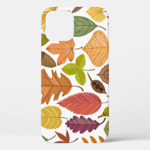 Herfstbladeren:  witte achtergrond. Case-Mate iPhone case
