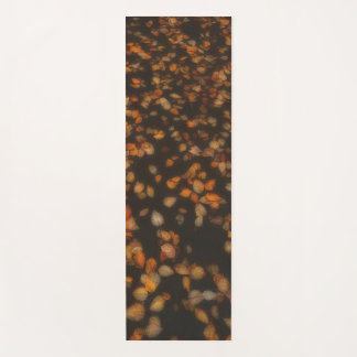 herfstbladeren yogamat