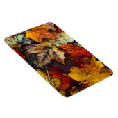 Herfstbladfotografie-Flexi-magneet Magneet (Rechterzijde)