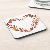 HERFSTBLADHART BIER ONDERZETTER (Linkerzijde)