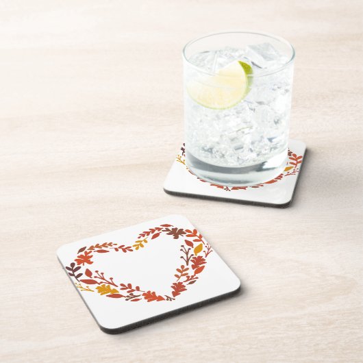 HERFSTBLADHART BIER ONDERZETTER (Rechterzijde)